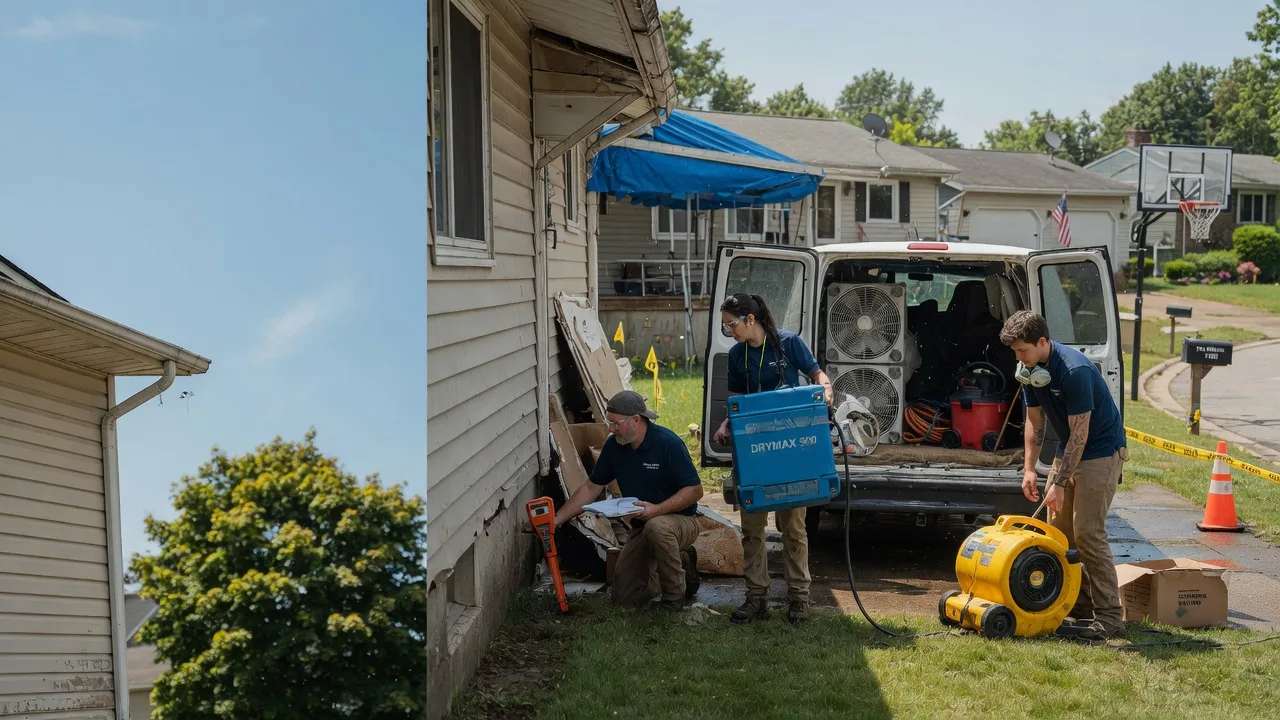 Ceiling Leak Cleanup in East Berlin, PA near me